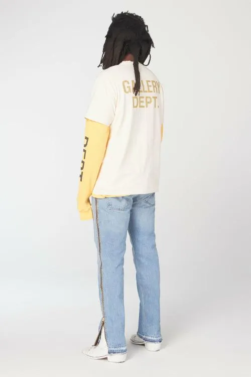 Short Sleeve Men Gallery Dept BREAKING NEWS TEE Archival White