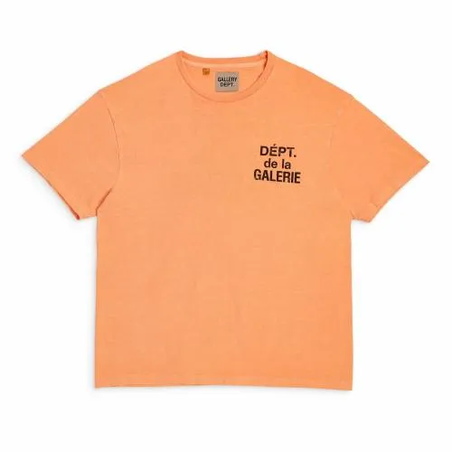 Short Sleeve Men Gallery Dept FRENCH TEE Flo Orange