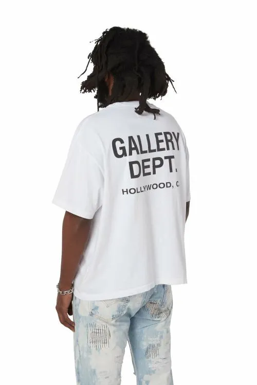 Short Sleeve Men Gallery Dept SOUVENIR TEE White