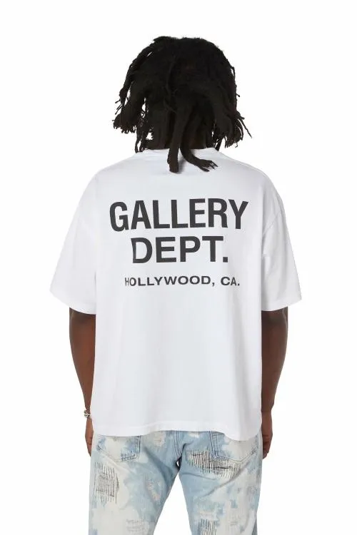 Short Sleeve Men Gallery Dept SOUVENIR TEE White