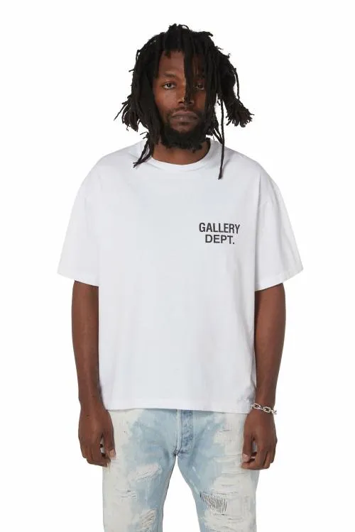 Short Sleeve Men Gallery Dept SOUVENIR TEE White