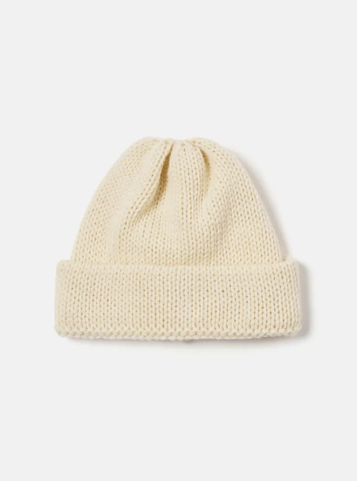 Short Watch Cap In Ecru British Wool Men Universal Works Hats Short Watch Cap In Ecru British Wool Men Universal Works Hats