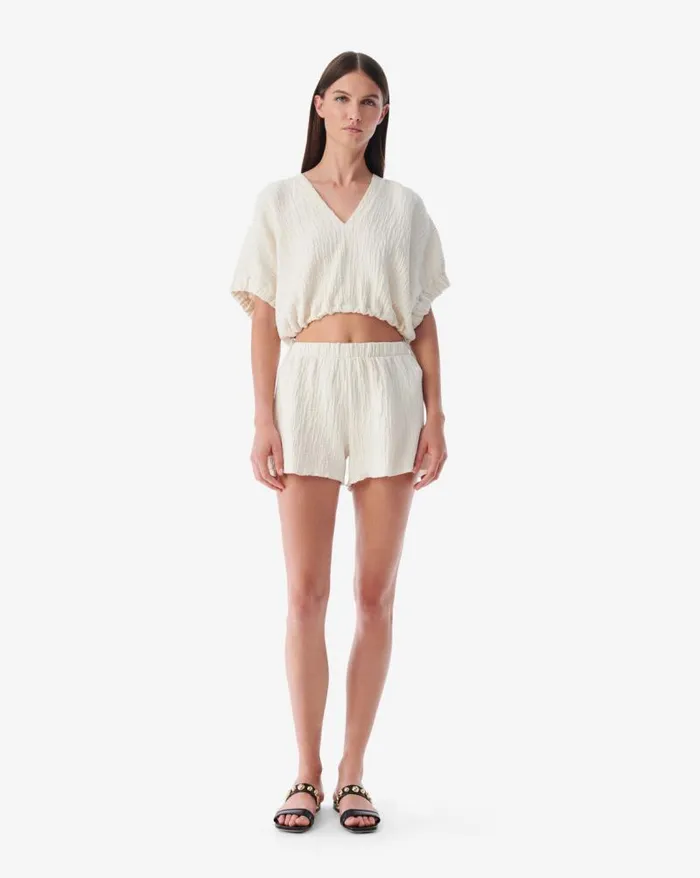 Shorts and Skirts Women IRO HORONI FLOWY JACQUARD SHORTS