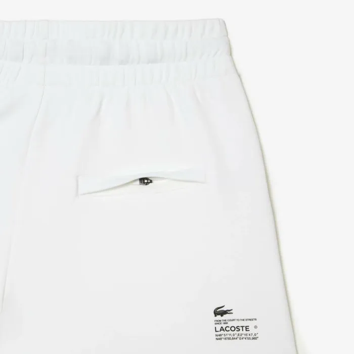 Shorts and Skirts Women Lacoste Womens Plain Shorts White 001