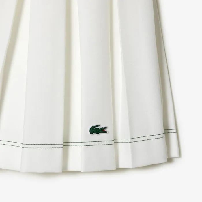 Shorts and Skirts Women Lacoste Womens Pleated Skirt White 70v