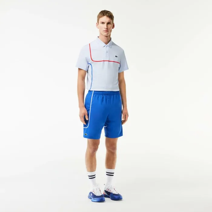 Shorts and Swim Men Lacoste Men039s Linerless Tennis Shorts Ladigue Blue Ixw