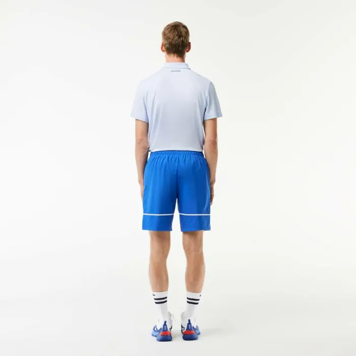 Shorts and Swim Men Lacoste Men039s Linerless Tennis Shorts Ladigue Blue Ixw