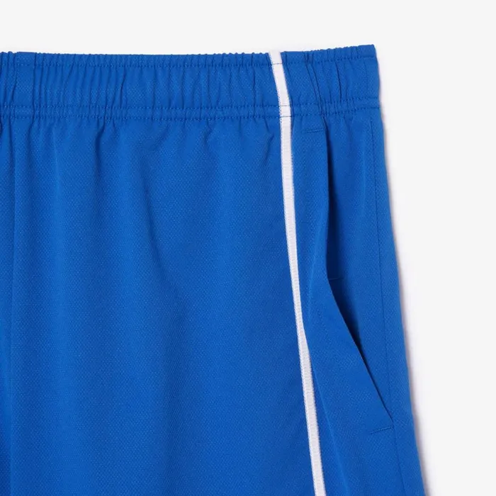 Shorts and Swim Men Lacoste Men039s Linerless Tennis Shorts Ladigue Blue Ixw