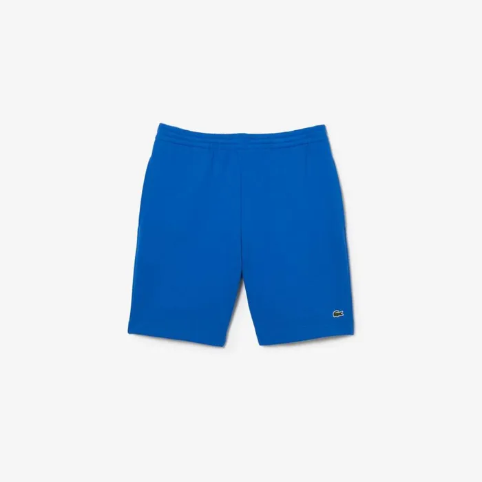 Shorts and Swim Men Lacoste Men039s Regular Fit Fleece Shorts Kingdom Blue Kxb