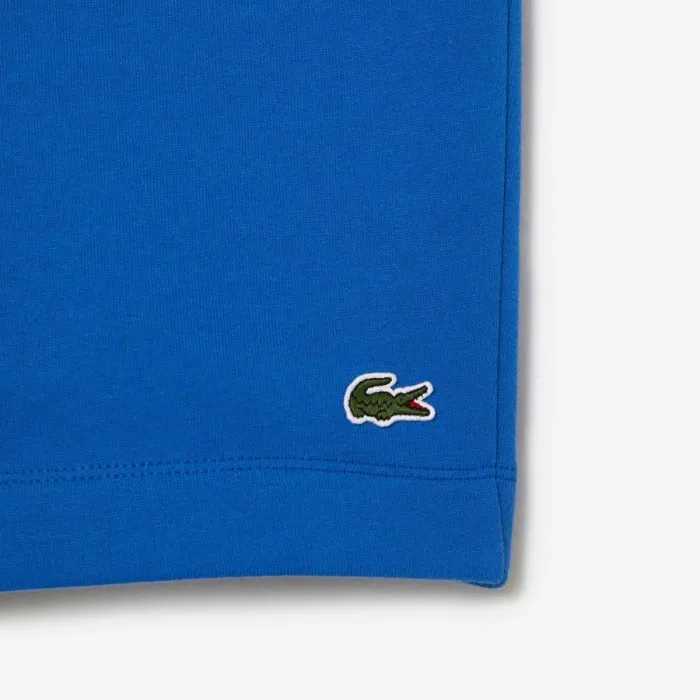 Shorts and Swim Men Lacoste Men039s Regular Fit Fleece Shorts Kingdom Blue Kxb