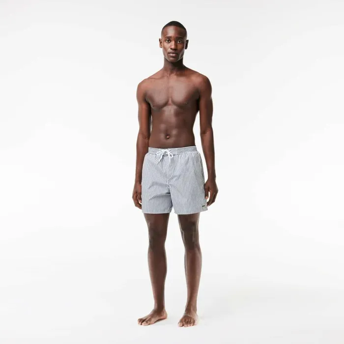 Shorts and Swim Men Lacoste Men039s Striped Swimming Trunks Navy Blue White Hhw Shorts and Swim Men Lacoste Men039s Striped Swimming Trunks Navy Blue White Hhw