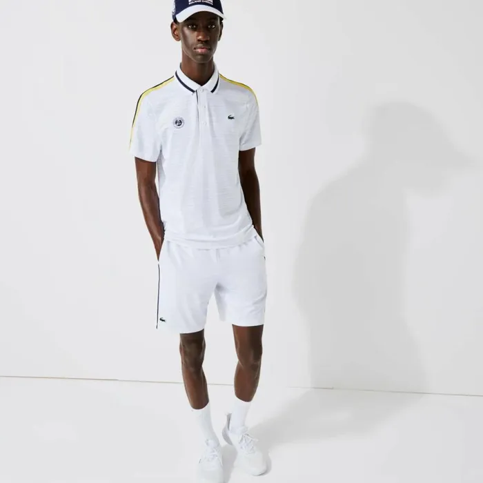 Shorts and Swim Men Lacoste Mens SPORT French Open Edition Lightweight Stretch Shorts White Navy Blue Aj0 Shorts and Swim Men Lacoste Mens SPORT French Open Edition Lightweight Stretch Shorts White Navy Blue Aj0