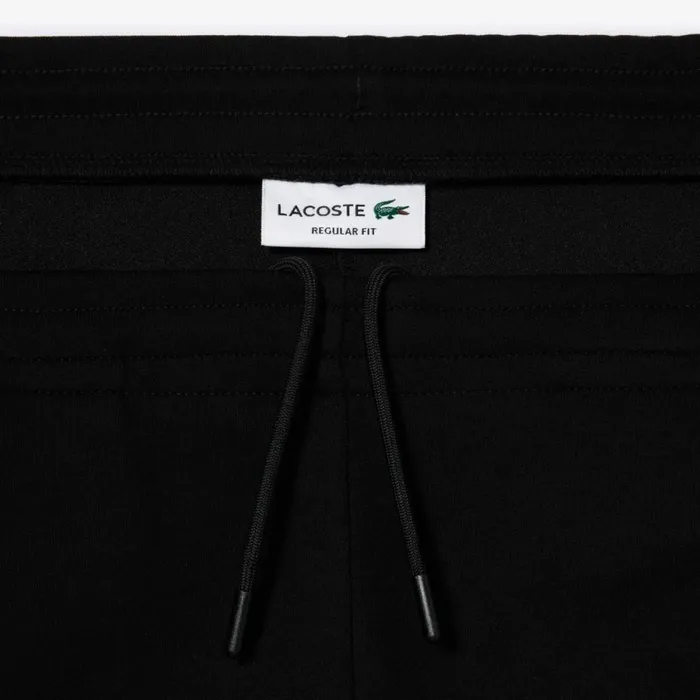 Shorts and Swim Men Lacoste Mens Stretch Cotton Blend Shorts Black 031
