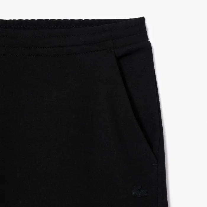 Shorts and Swim Men Lacoste Mens Stretch Cotton Blend Shorts Black 031