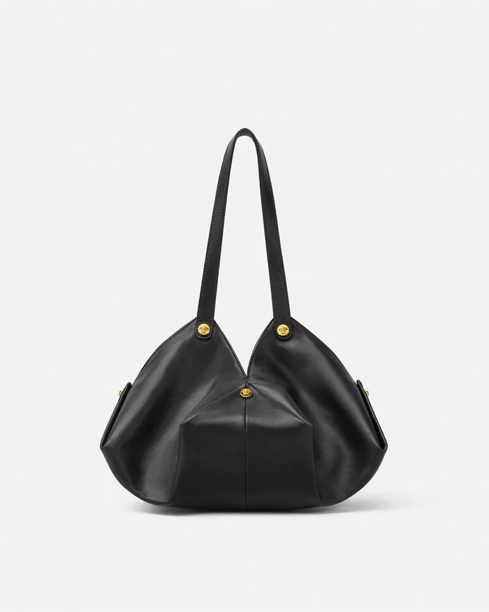 Shoulder and Crossbody Women Versace Protea Shoulder Bag Blackgold