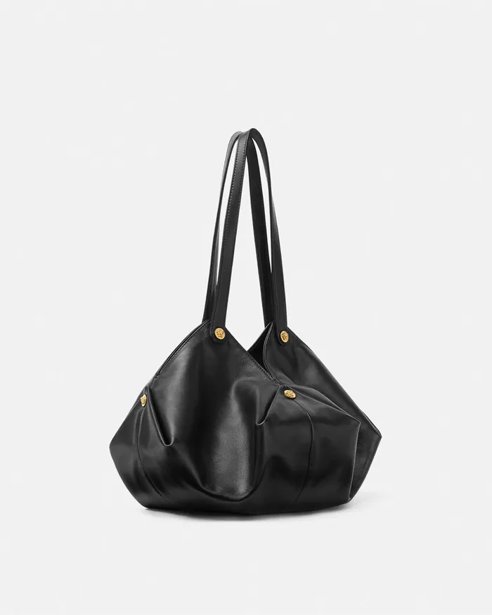 Shoulder and Crossbody Women Versace Protea Shoulder Bag Blackgold