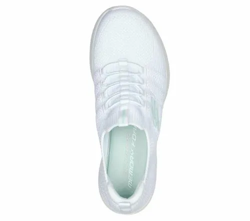 SkechAir Dynamight 8211 Perfect Steps White Mint Women SKECHERS SlipOn