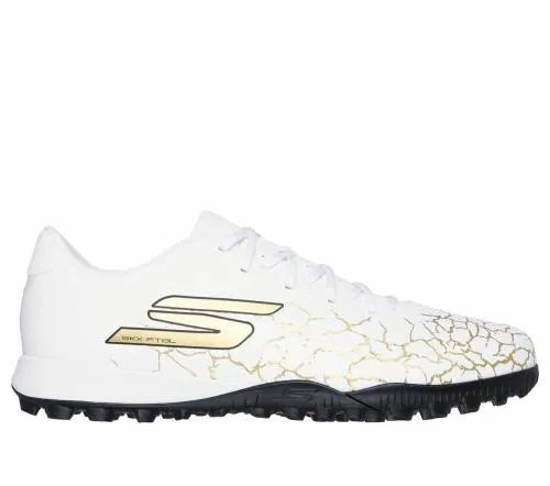 SKX15 Academy TF White Black Gold MenWomen SKECHERS Lace Up