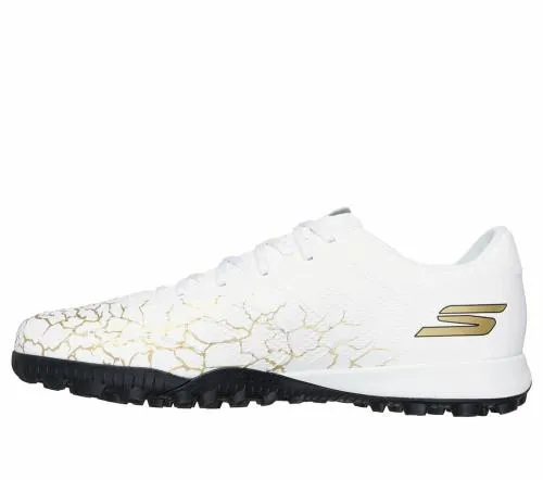 SKX15 Academy TF White Black Gold MenWomen SKECHERS Lace Up