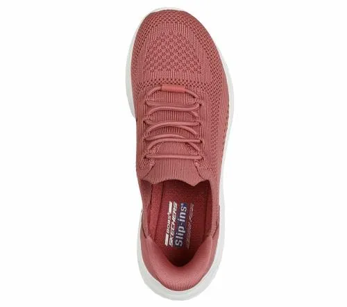 Slipins BOBS Sport Sparrow 20 8211 Lucky Run Rose Women SKECHERS SlipOn