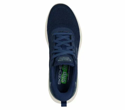 Slipins Bounder 20 8211 Almir Navy Green Men SKECHERS SlipOn