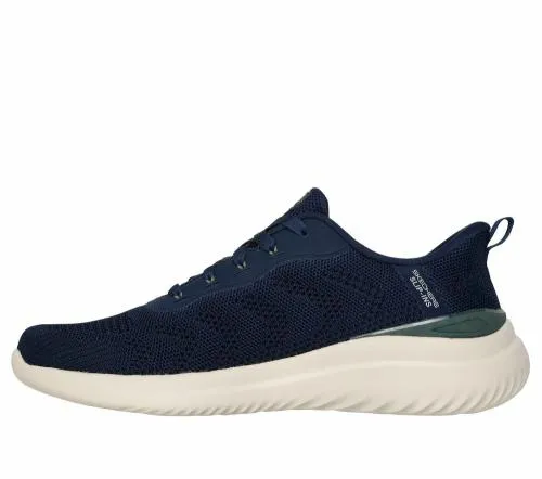 Slipins Bounder 20 8211 Almir Navy Green Men SKECHERS SlipOn