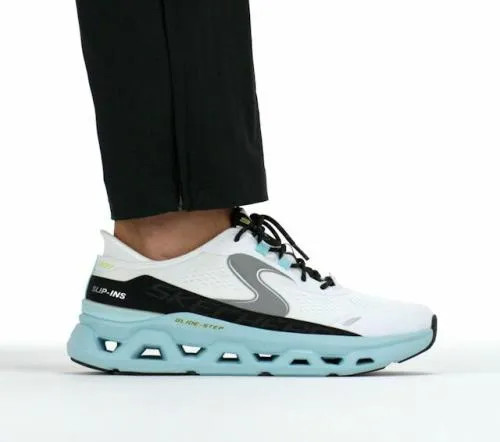 Slipins GlideStep Altus White Blue Men SKECHERS SlipOn