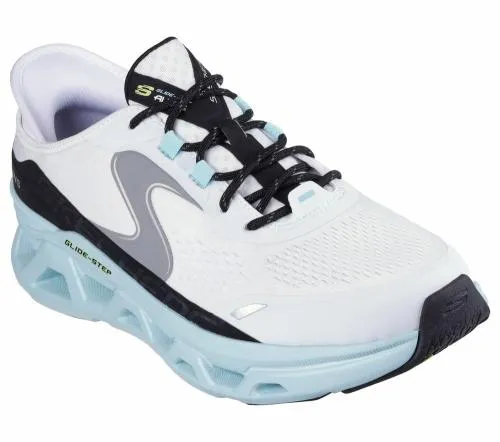 Slipins GlideStep Altus White Blue Men SKECHERS SlipOn
