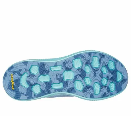 Slipins GO RUN Anywhere Blue Turquoise Women SKECHERS SlipOn