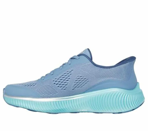 Slipins GO RUN Anywhere Blue Turquoise Women SKECHERS SlipOn