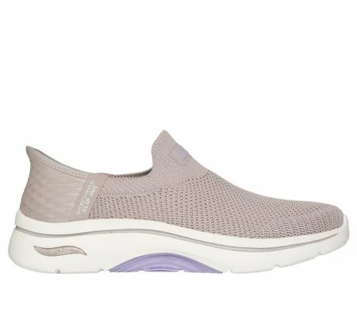 Slipins GO WALK Arch Fit 20 8211 Val Taupe Lavender Women SKECHERS SlipOn