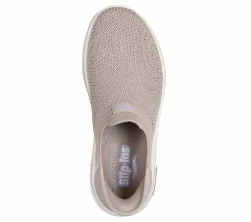 Slipins GO WALK Arch Fit 20 8211 Val Taupe Lavender Women SKECHERS SlipOn