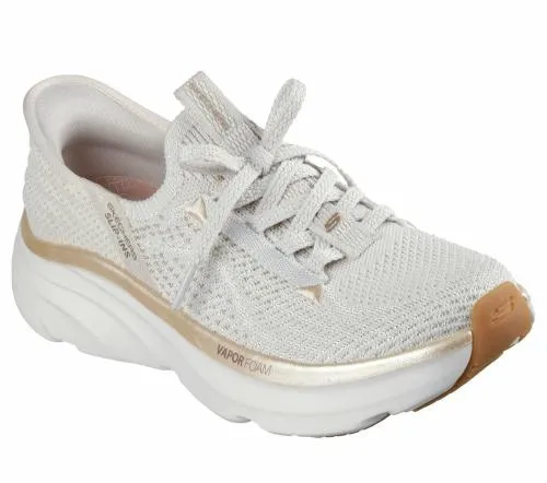 Slipins Relaxed Fit D039Lux Vapor 8211 Evening Glowing Natural Gold Women SKECHERS Trainers