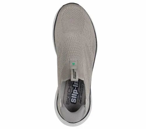 Slipins Relaxed Fit Edgeride 8211 Commissioner Taupe Men SKECHERS SlipOn