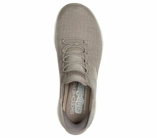 Slipins Summits 8211 Classy Night Taupe Gold Women SKECHERS SlipOn