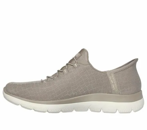 Slipins Summits 8211 Classy Night Taupe Gold Women SKECHERS SlipOn