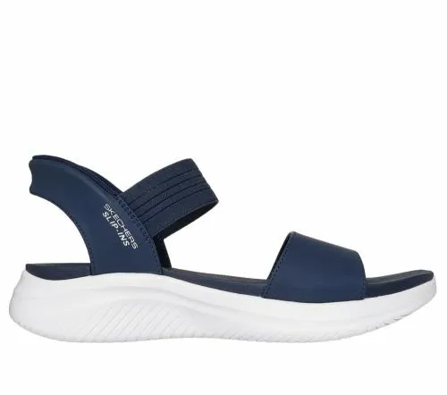 Slipins Ultra Flex 30 8211 Summerville Navy Women SKECHERS Sandals