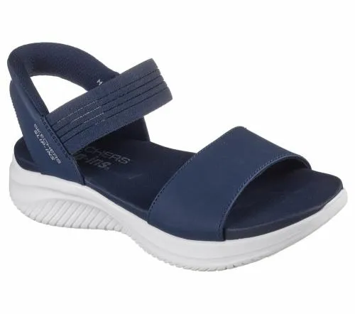 Slipins Ultra Flex 30 8211 Summerville Navy Women SKECHERS Sandals