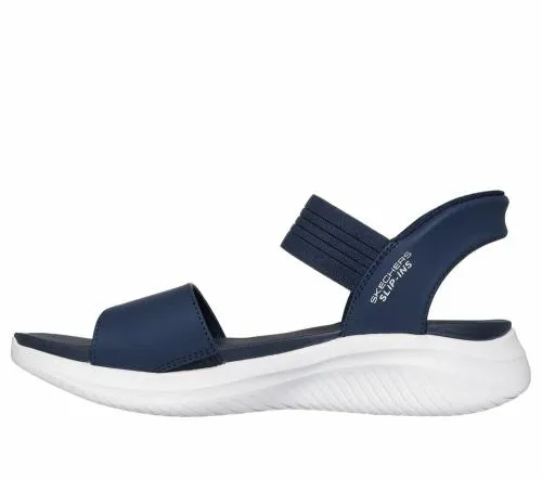 Slipins Ultra Flex 30 8211 Summerville Navy Women SKECHERS Sandals