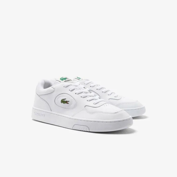 Sneakers Men Lacoste Men039s Lineset Leather Sneakers Whitewhite 21g