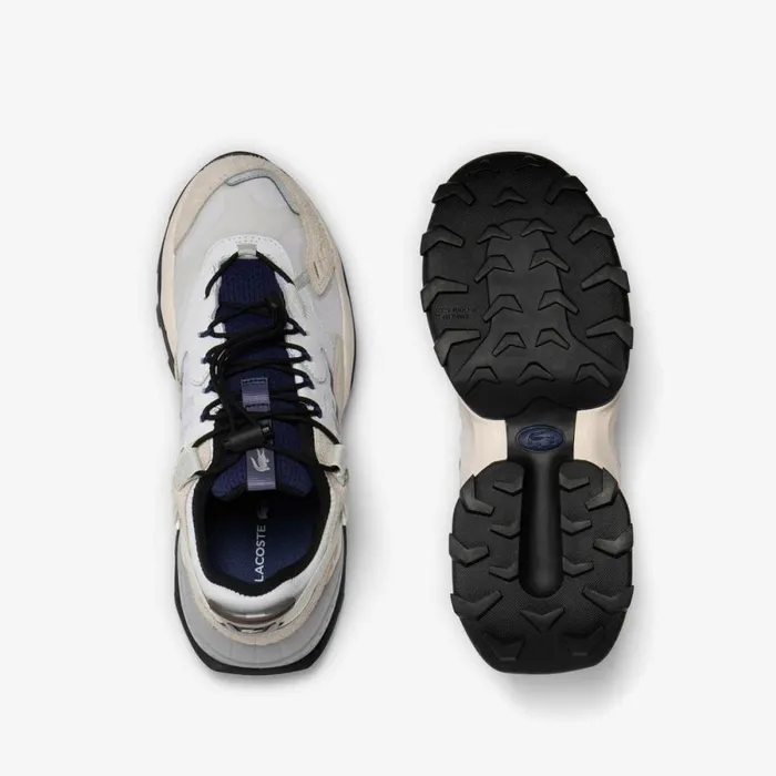 Sneakers Men Lacoste Men039s Outdoor LGuard Breaker Sneakers In Tearproof Fabric White Navy 042