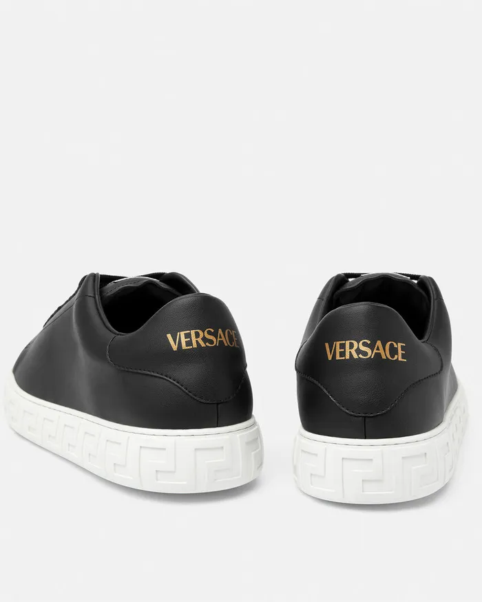 Sneakers Men Versace Greca Sneakers Black