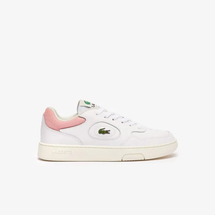 Sneakers Women Lacoste Women039s Lineset Contrasted Leather Sneakers Whitepink B53 Sneakers Women Lacoste Women039s Lineset Contrasted Leather Sneakers Whitepink B53