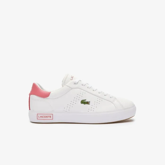Sneakers Women Lacoste Women039s Powercourt 20 Contrasted Leather Sneakers Whitepink B53 Sneakers Women Lacoste Women039s Powercourt 20 Contrasted Leather Sneakers Whitepink B53