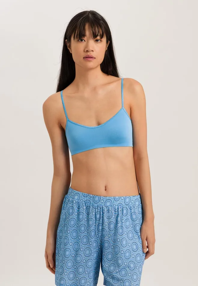 Spaghetti Crop Top Angelite Women HANRO Wireless Bras