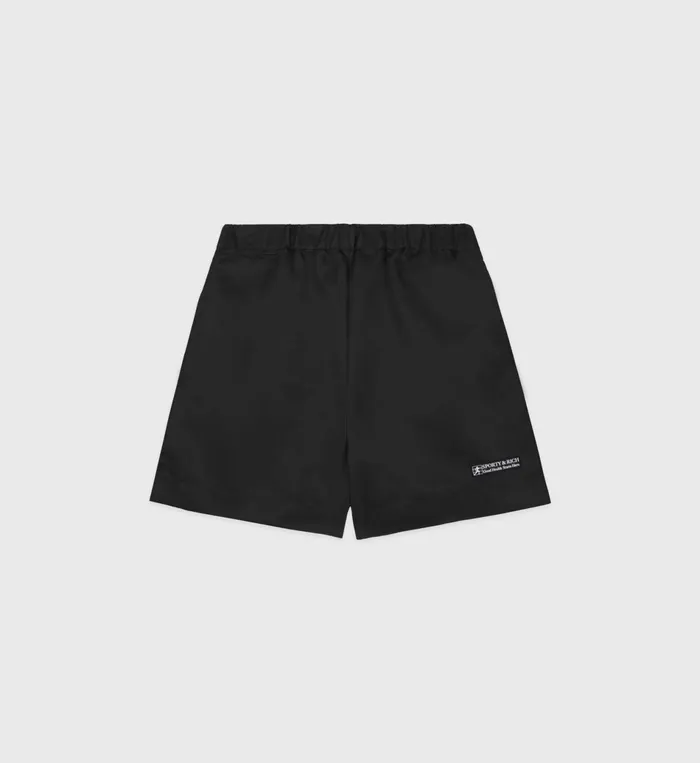 Sporty and Rich Activewear Women Good Health Nylon Short 8211 BlackWhite
