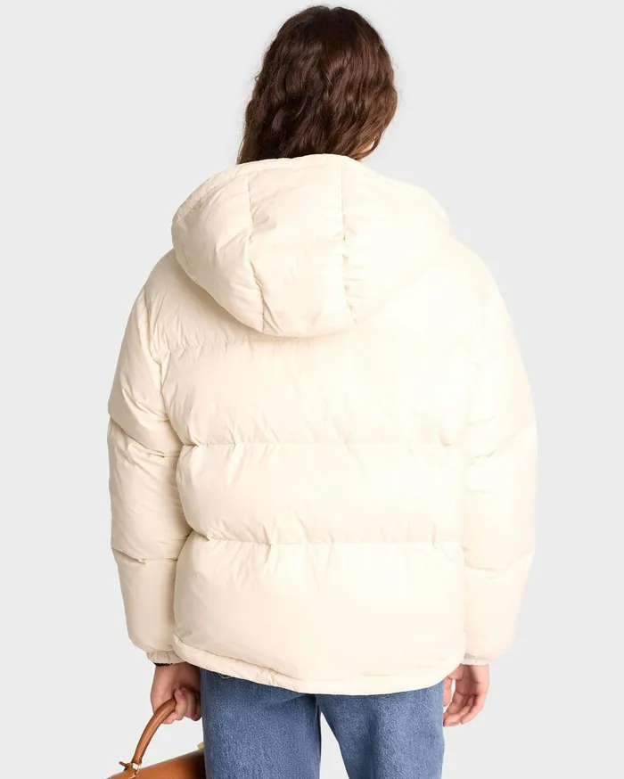 Sporty and Rich Coats Women Running Woman Puffer Jacket 8211 Off White