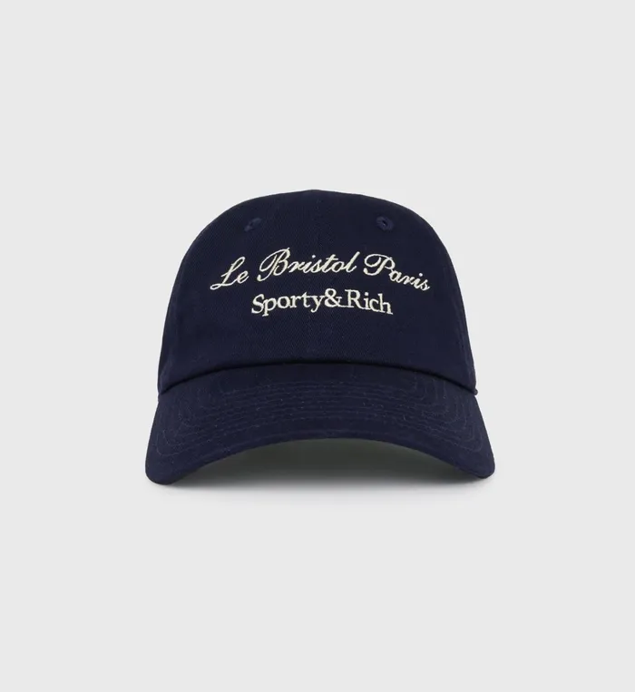 Sporty and Rich Hats Women Faubourg Hat 8211 NavyCream