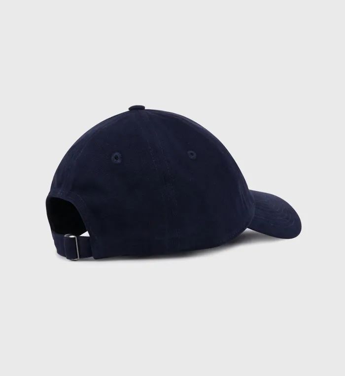 Sporty and Rich Hats Women Hotel Du Cap Cursive Hat 8211 NavyWhite
