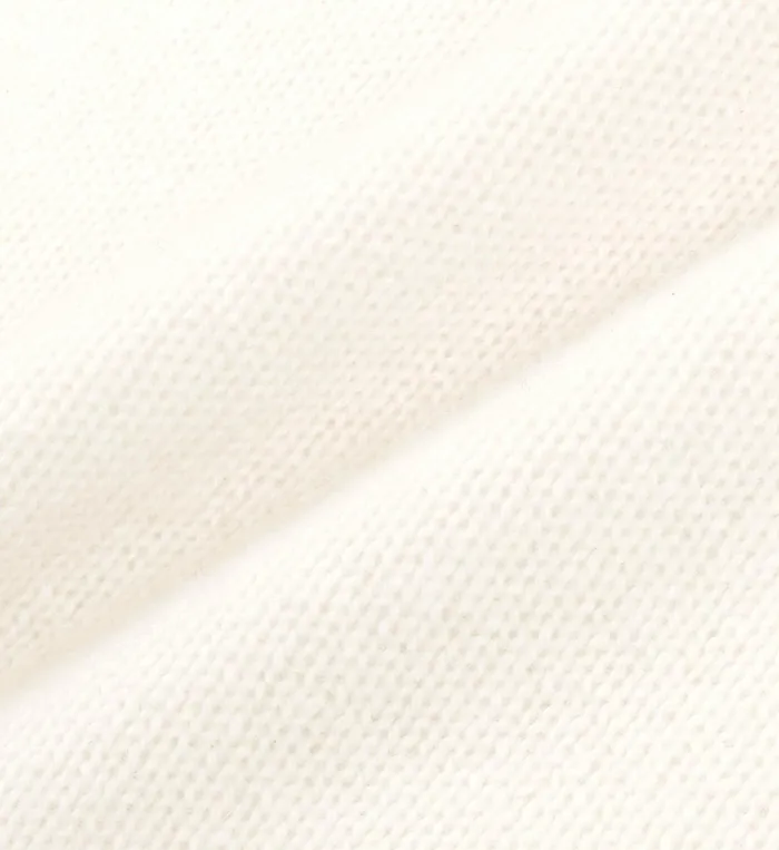Sporty and Rich Knitwear Women Vendome Script Cashmere Trousers 8211 CreamNavy